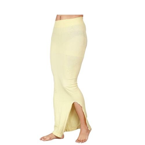 FABYARN Mermaid Saree Shapewear Petticoat | Straight Fit Silhouette Shaping Dress for Sadi, Sari, and Chaniya Draping | Comfortable Shapewear for Women ,Pack of 1 , Colour - cream ,Size -Xl , Waist -34 Inches | 86cm , Hip 41- 42 Inches | 104-107cm