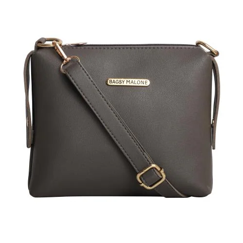 Bagsy Malone Iconic Sling Bag-Grey