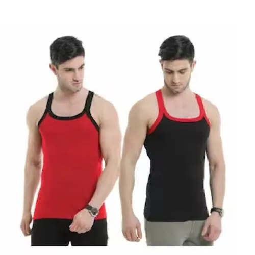 FRANSCART Mens vest Regular Fit Gym Vest combo for Men (Pack of 2)