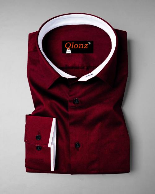 Qlonz Store Men Solid Regular Casual Shirt