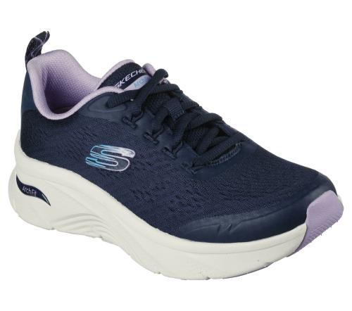 Skechers ARCH FIT D'LUX-COZY PATH Navy Sports shoes for women