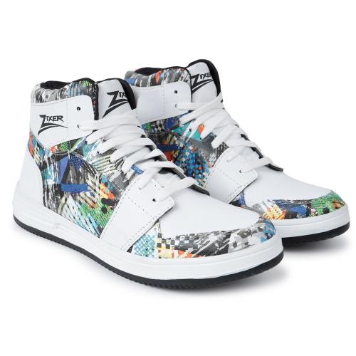 Zixer Caper High Ankle Casual Shoes For Men Chunky Fashion Sneakers For Boys| Dancing Shoes High Tops For Men