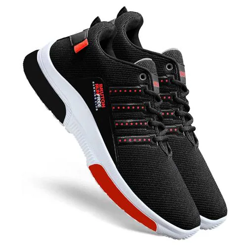 BRUTON Trendy Sports Shoes For Men (Black)