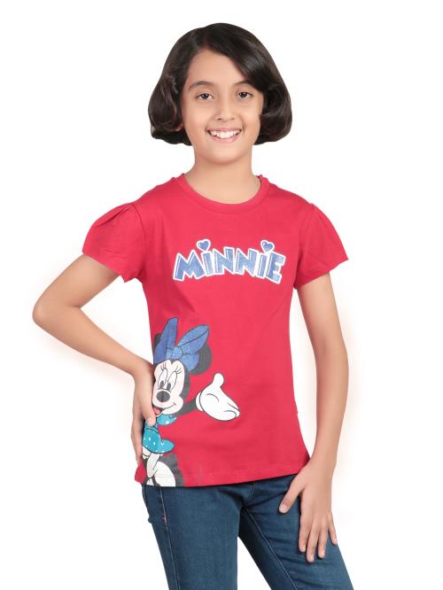 Bodycare Girls Minnie & Friends Printed Tshirt
