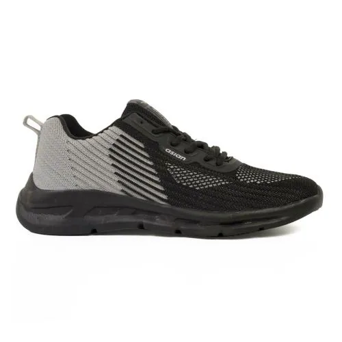 Asian Delta Black Shoes for Men