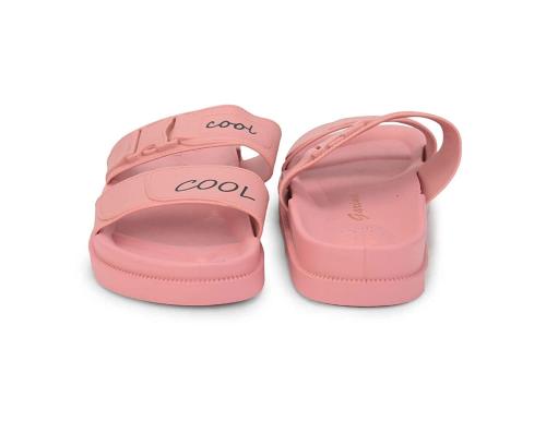 K KOMMY FASHIONS Cool Stylish Latest Slides Flip Flops Slippers for Women Pink
