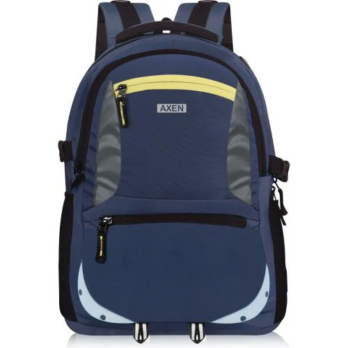 AXEN BAGS Large 45L Laptop Bag School bags ofice bags Unisex (Black)