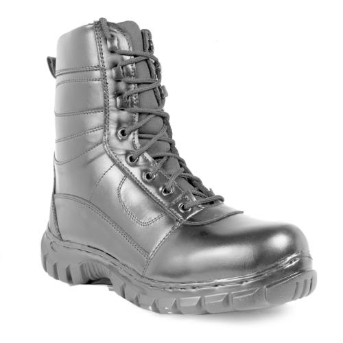 Para Climber Genuine Leather LACE-UP COMBAT ARMY/POLICE BOOTS FOR MEN & Women (Black)