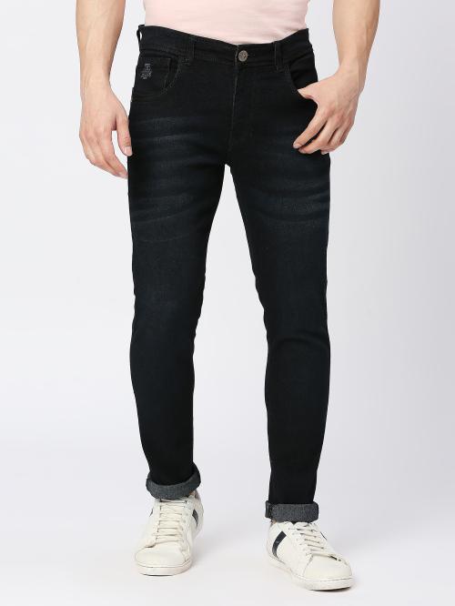 Buy True Colors Of india Mens Carbon Blue Slim Fit Jeans Online at Best