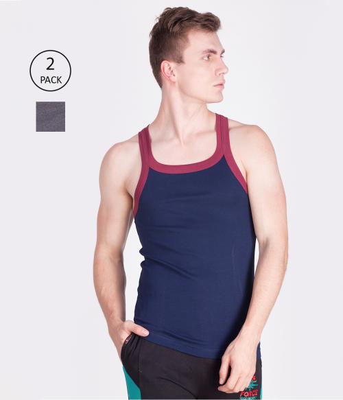 Force NXT Gym Vest Assorted - Pack of 2