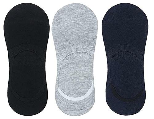 The beged Blackister Men and Women Solid Low Cut Loafer Socks Multi- Coloured -Pack of 3