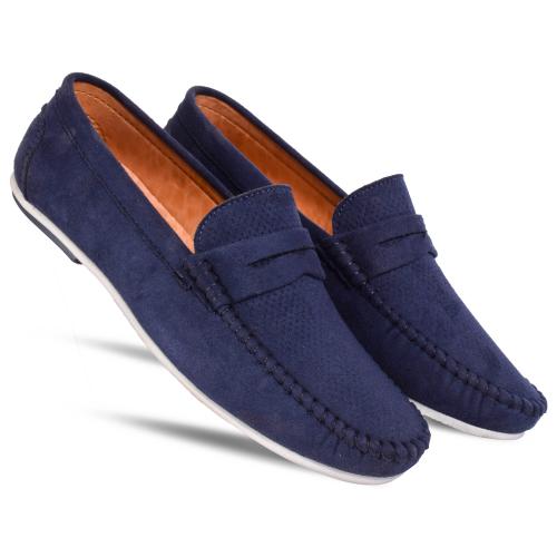 Shuan suede leather loafer shoes for men