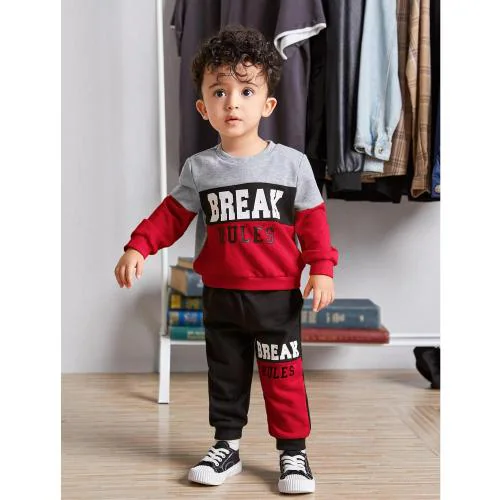 Billyball Full Sleeve Red Break Rules Clothing Set