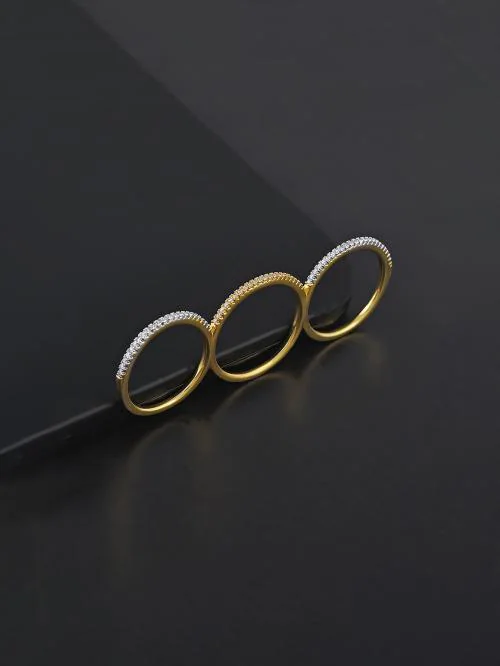 Contemporary Club Wear Cocktail Ring