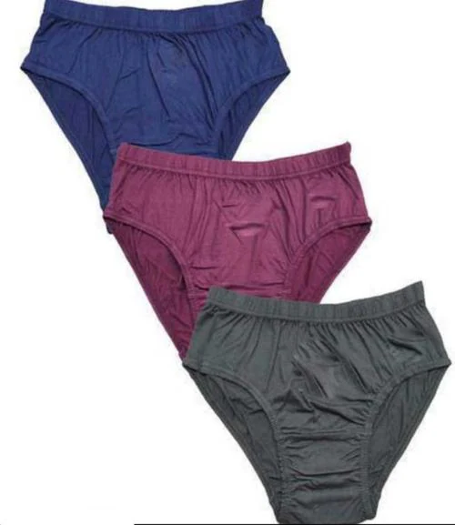 SOSHRE Women's Solid Pattern Cotton Blend Hipster Panty || Super Comfortable and Stretchable Soft Skin Friendly underwear || Women Cotton Mid Size Hipsters || Panties Combo-Multicolor (Pack of 3)