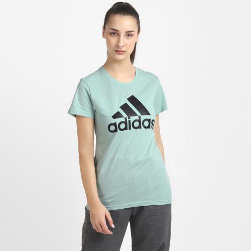 Adidas Women W BOS CO TEE Green Training T-shirts