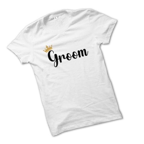 Groom Shirt, Groom to be T-shirt, Bachelor Party Shirt, Wedding Party Shirts, Matching Wedding Party Shirts, Just Married Tee, Future Mr Tee (White)