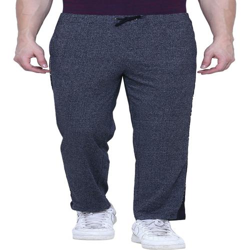 Aazing London Men's Black Solid Cotton Blend Jeggings