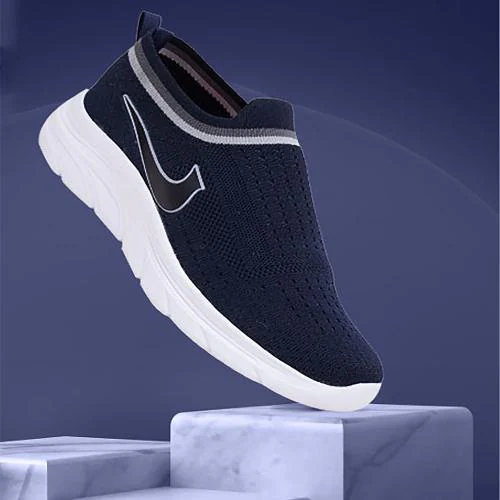 CLYMB Men's Alpha Navy Flynet Lace-Up Walking/Outdoor/Gym & Traning/Running Sports Shoes