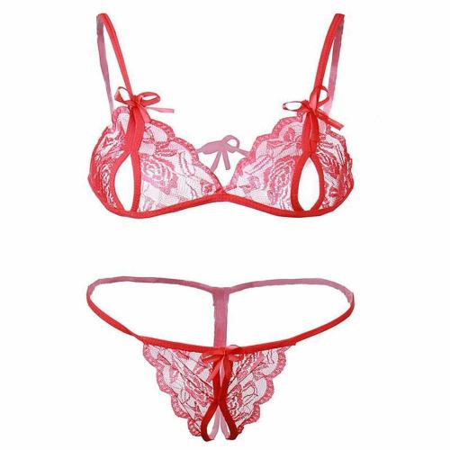 KLOVVY Women Lingerie Set/Lingerie Night Dress/Anniversary Lingerie Set In Red Color