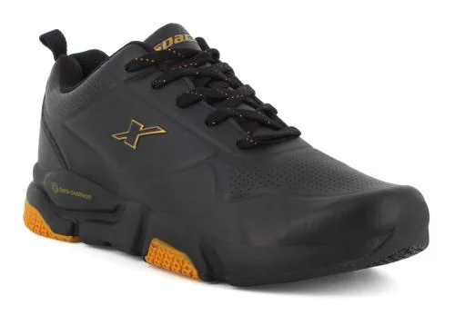Sparx Men SM-661 Black Golden Sports Shoes