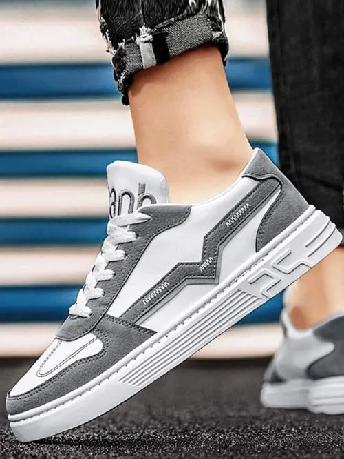 Dunkaston Grey Casual Shoes for Men