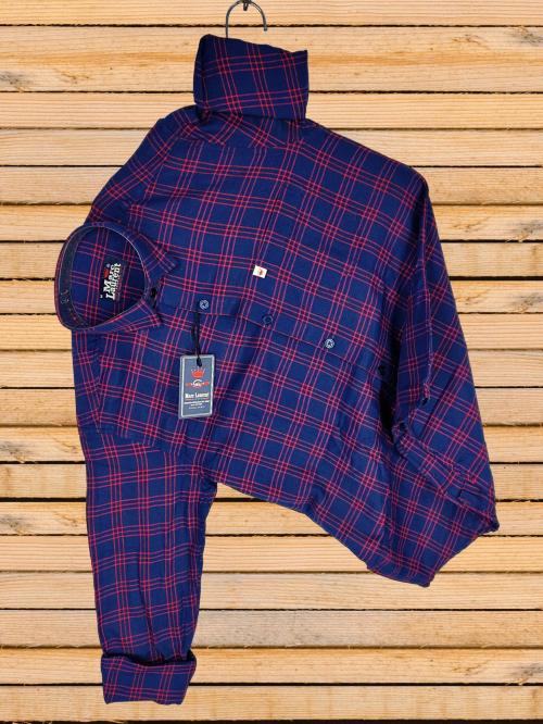 Marc Laurent Men Regular Fit Checkered Casual Shirt