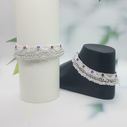 Buy BR Ornaments Twinkling Charming Women Anklets & Toe Rings Alloy