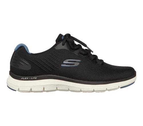 Skechers FLEX ADVANTAGE 4.0 - OVERTAKE Black Slip on shoes for Men