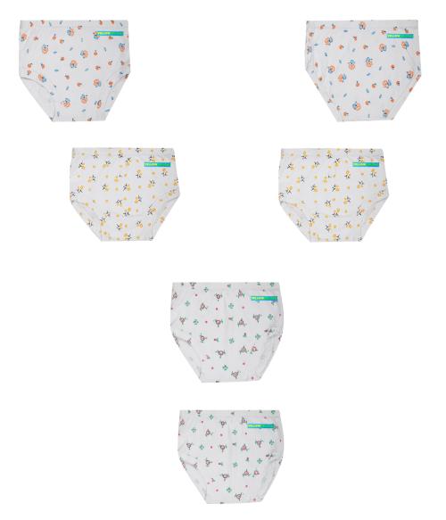 YELLOWDELIGHT Pure cotton briefs 2-3y-6p