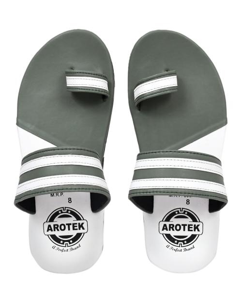 Buy AROTEK Men Slippers / Casual Slippers / Daily use Slippers (Green) Online at Best