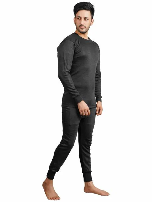 SDGP Winter Body Warmer Thermal Top Pajama/Bottom Mens Warm Winter Suit Combo Set Winter Wear Body Warmes for Mens/Boys/Women/Girls - Grey