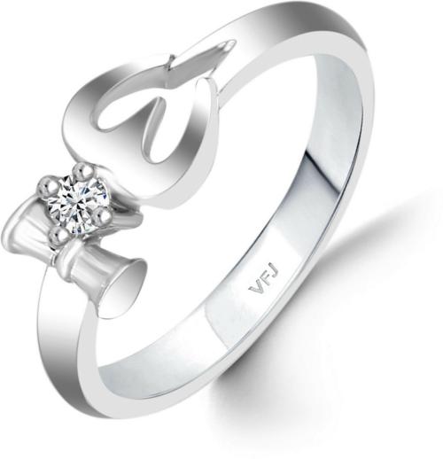 Vighnaharta Rhodium Plated Alloy 13 Ring ,Women And Girls
