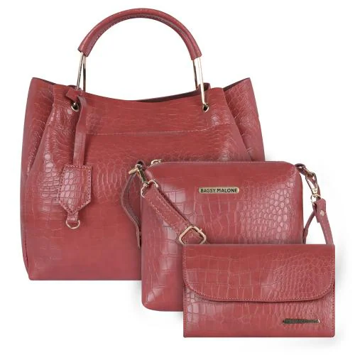 Bagsy Malone Animal Print Handbag Combo - Set of 3