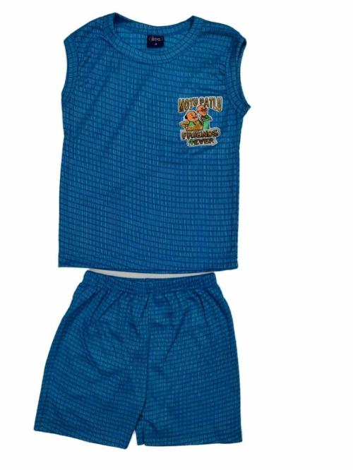 Veecap Boys Checked T-Shirt Combo 6to7 Yrs (Pack of 5)