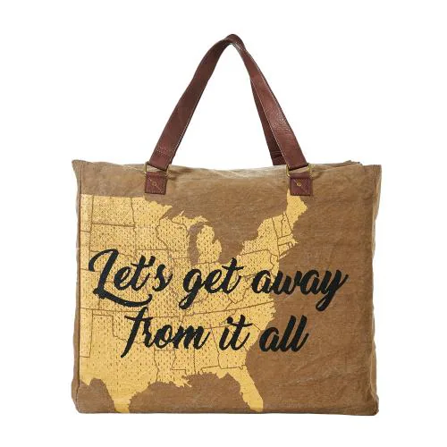 Mona B Extra Large Canvas Handbag for Women | Zipper Extra Spacious Tote Weekender Bag for Grocery Shopping, Travel | Shoulder Bags for Women (Tan, Black, White)