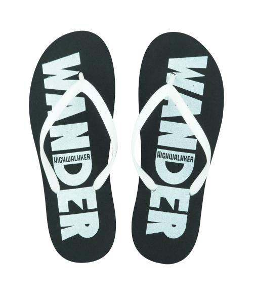 HighWalker Women's Black Flip Flops JioMart