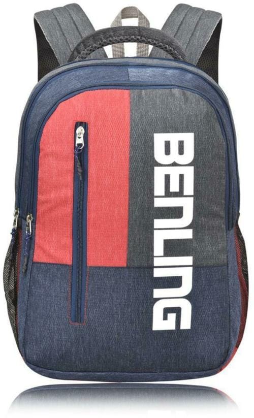 BENLING School College Office Casual Unisex Backpack SK-BL-050-RED