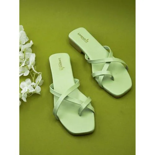 Longwalk Green Flats for Women