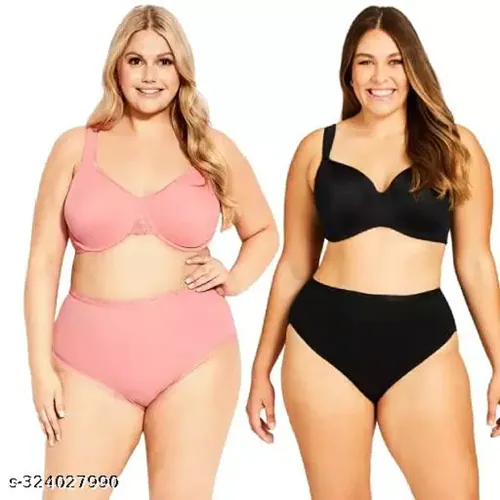 Foxique Super Soft and Comfortable Pure Cotton Ladies Panties Pack of 2-Size-4XL-Multicolor