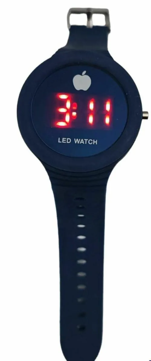 MVS Stylish LED Display Round Dial Digital Watch - For Boys