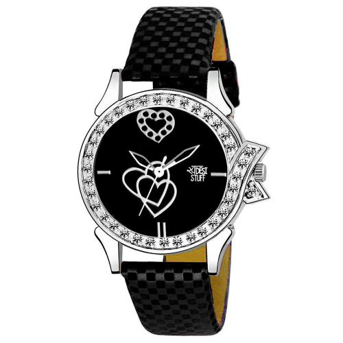 SWADESI STUFF Analogue Black Dail Watch For Women- (SDS 220)