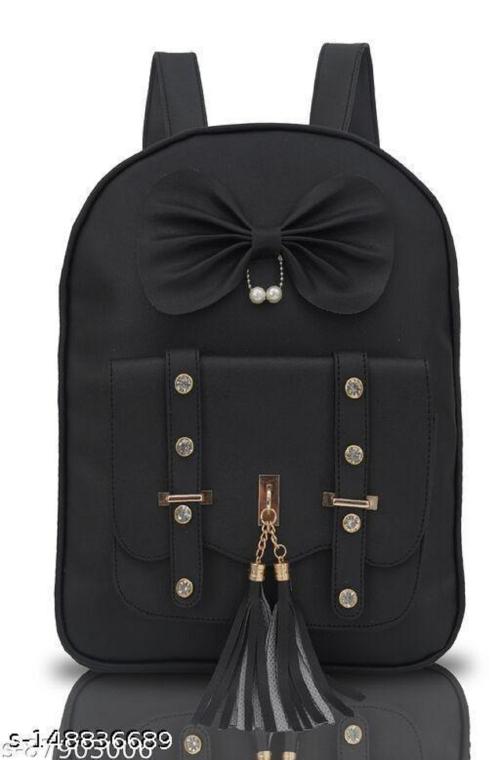 EUME Women's fancy stylish bag pack and school and college bag