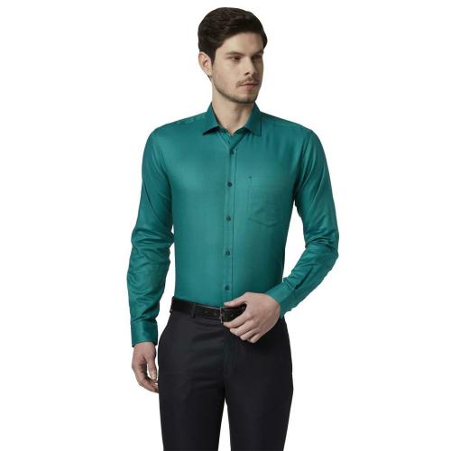 Park Avenue Men Formal Dark Green Shirt JioMart