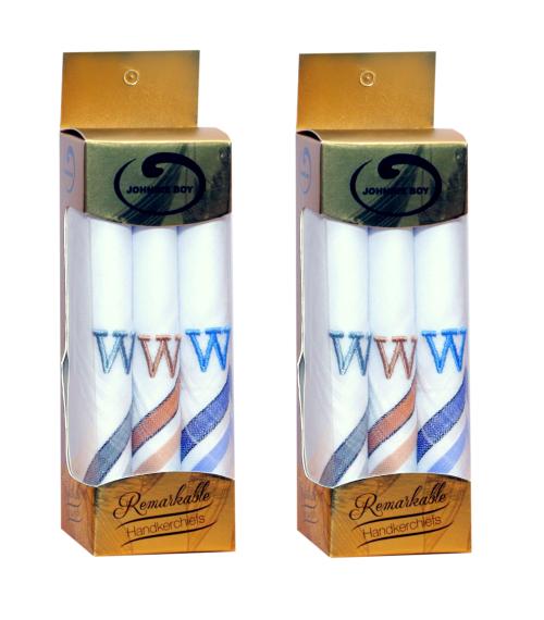 Johnnie Boy handkerchief for men & boys with monogram/embroidered 
