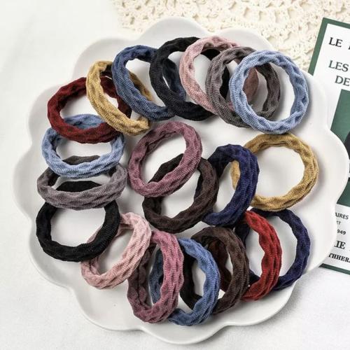 Myra collection 20PCS Women Simple Basic Elastic Hair Bands Ties Scrunchie  Ponytail Holder Rubber Bands Girls' Fashion Headband Hair Accessories Rubber  Band (Multicolor) - JioMart