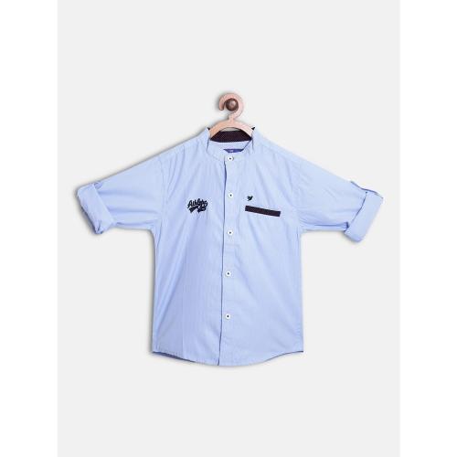 612 League Boys Shirts in Blue Color