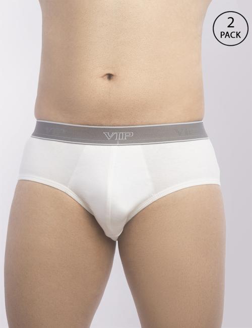 VIP Frenchie Men Assorted Color Pack of 2 Brief