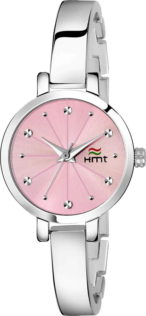 HEMT Analog Pink Watch for Women (Hm-Lr4000-Pnk-Ch)