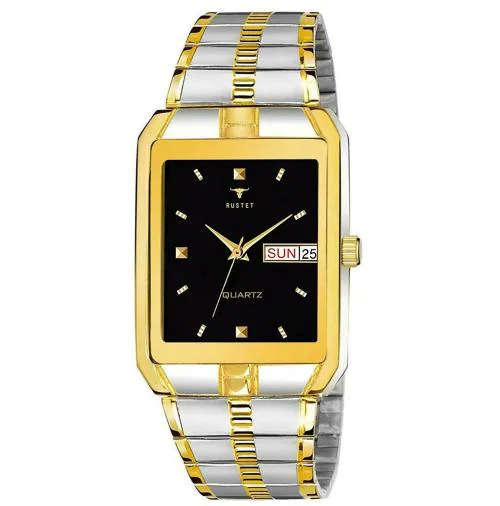 Rustet Analog Golden Watch For Men - Igp-Tt-Hm